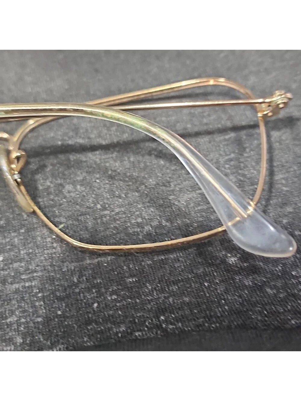 Ray Ban RB3136 Caravan 001 No Lenses Gold Metal Sunglasses Frame Only 55-15